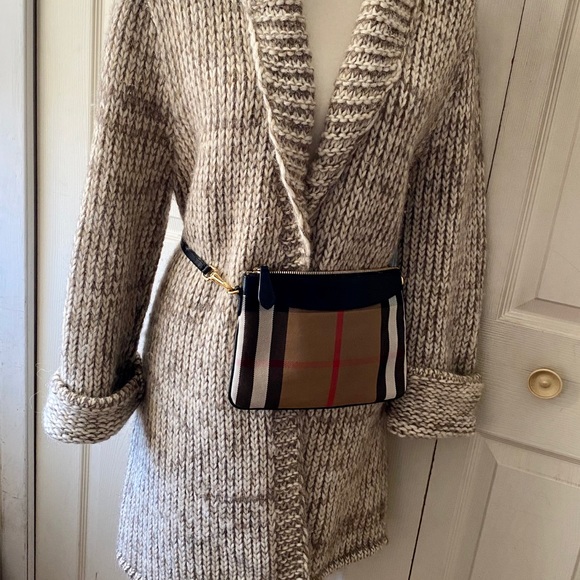 Ladies open front cardigan sweater - Picture 4 of 8